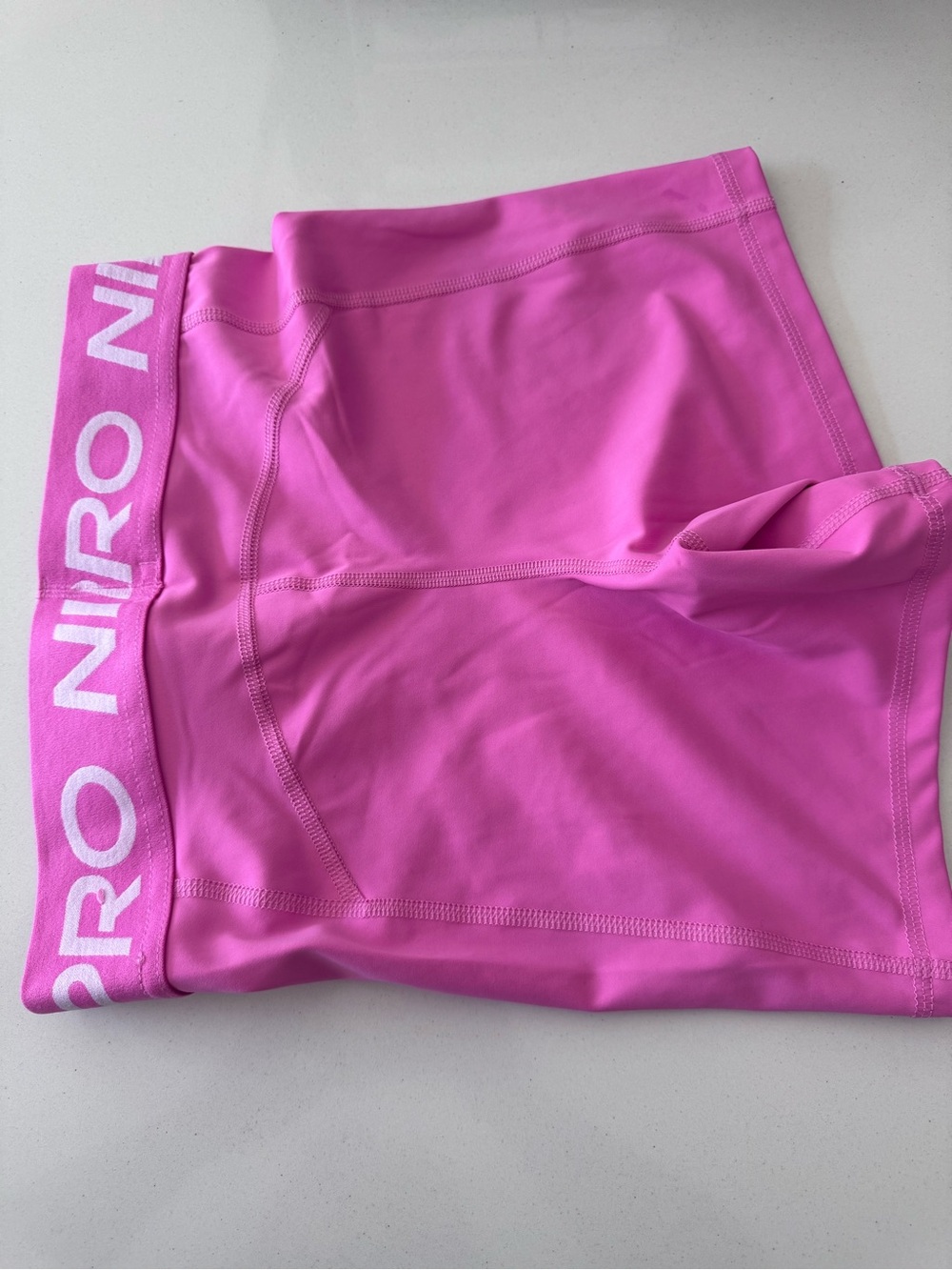 Nike Pink Pro Compression Bike Shorts - Picture 2 of 3